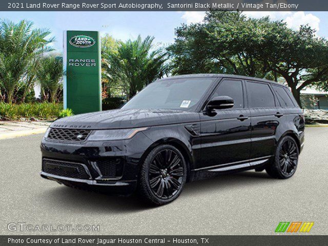 2021 Land Rover Range Rover Sport Autobiography in Santorini Black Metallic