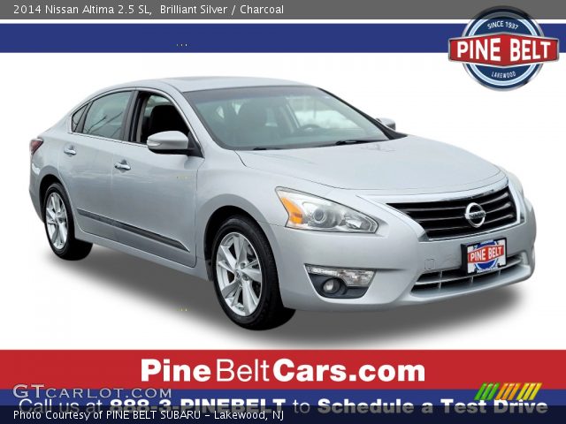 2014 Nissan Altima 2.5 SL in Brilliant Silver
