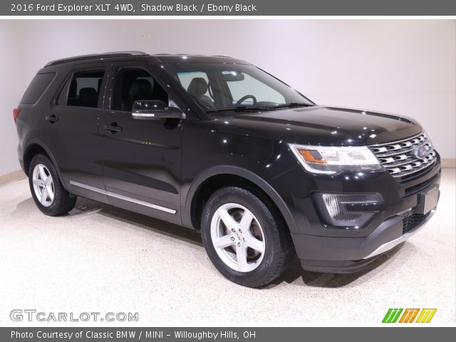 2016 Ford Explorer XLT 4WD in Shadow Black