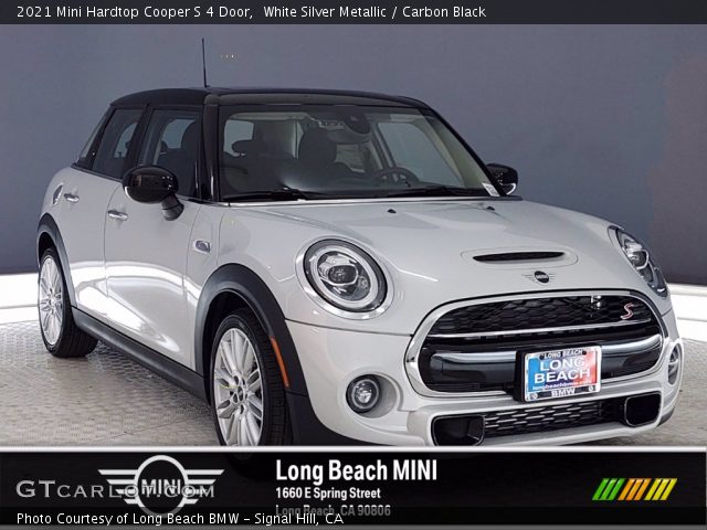 2021 Mini Hardtop Cooper S 4 Door in White Silver Metallic