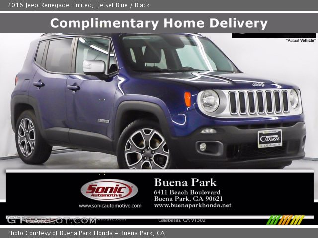 2016 Jeep Renegade Limited in Jetset Blue