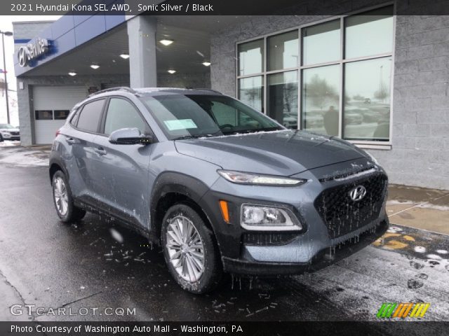 2021 Hyundai Kona SEL AWD in Sonic Silver