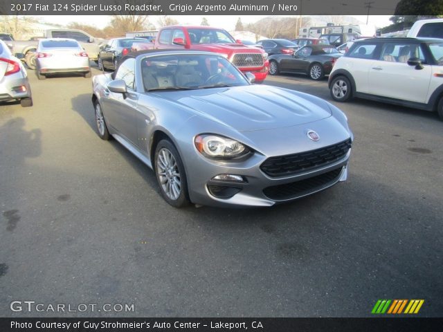 2017 Fiat 124 Spider Lusso Roadster in Grigio Argento Aluminum