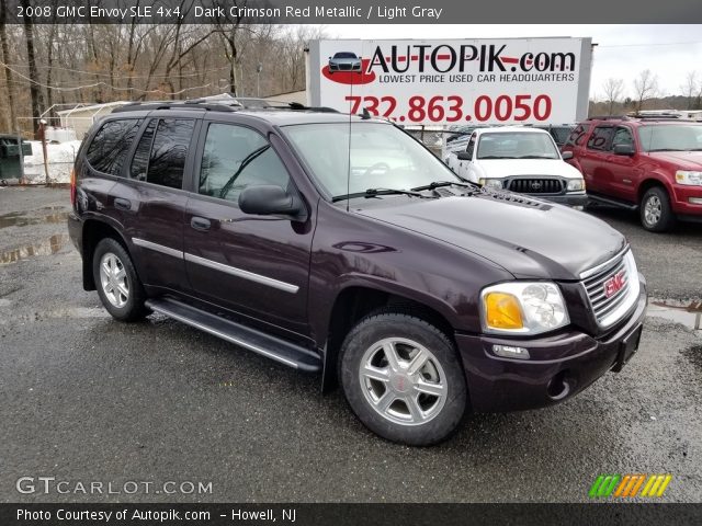 2008 GMC Envoy SLE 4x4 in Dark Crimson Red Metallic