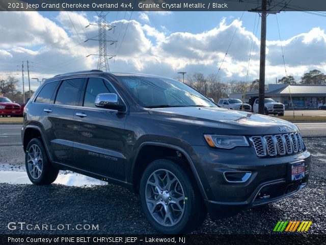 2021 Jeep Grand Cherokee Overland 4x4 in Granite Crystal Metallic