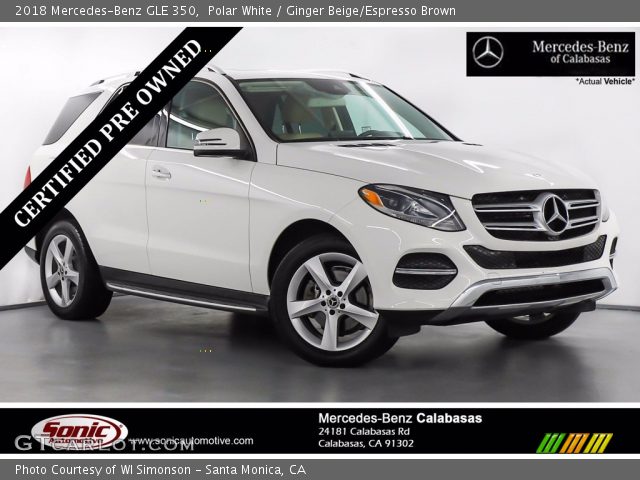 2018 Mercedes-Benz GLE 350 in Polar White