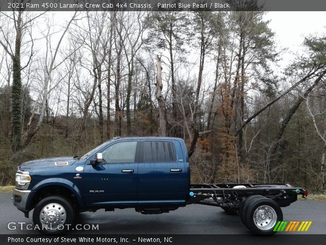 2021 Ram 4500 Laramie Crew Cab 4x4 Chassis in Patriot Blue Pearl