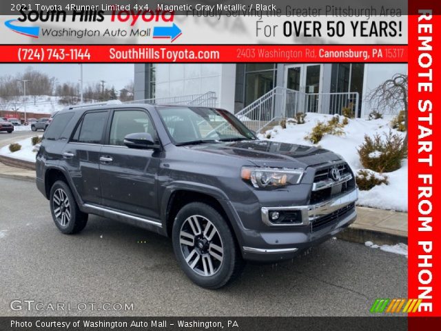 2021 Toyota 4Runner Limited 4x4 in Magnetic Gray Metallic