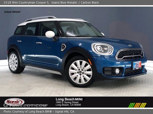 2018 Mini Countryman Cooper S in Island Blue Metallic