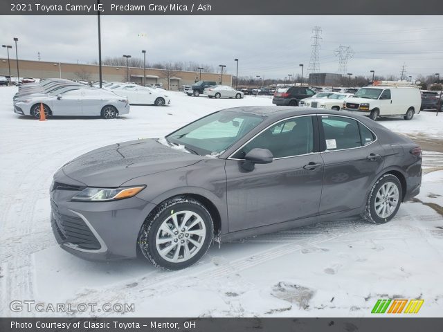 2021 Toyota Camry LE in Predawn Gray Mica