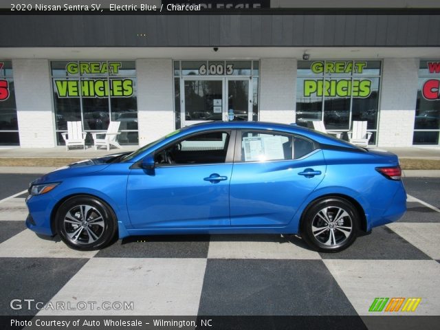 2020 Nissan Sentra SV in Electric Blue