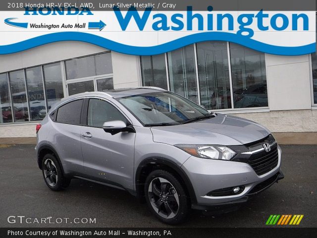 2018 Honda HR-V EX-L AWD in Lunar Silver Metallic