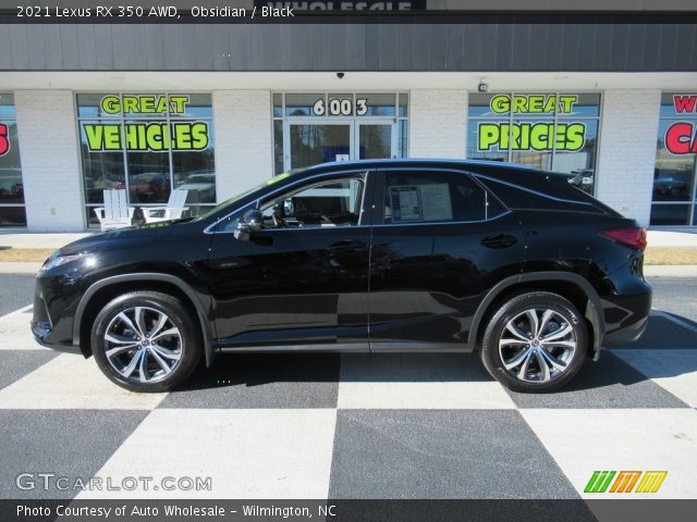 2021 Lexus RX 350 AWD in Obsidian