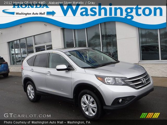 2012 Honda CR-V EX 4WD in Alabaster Silver Metallic