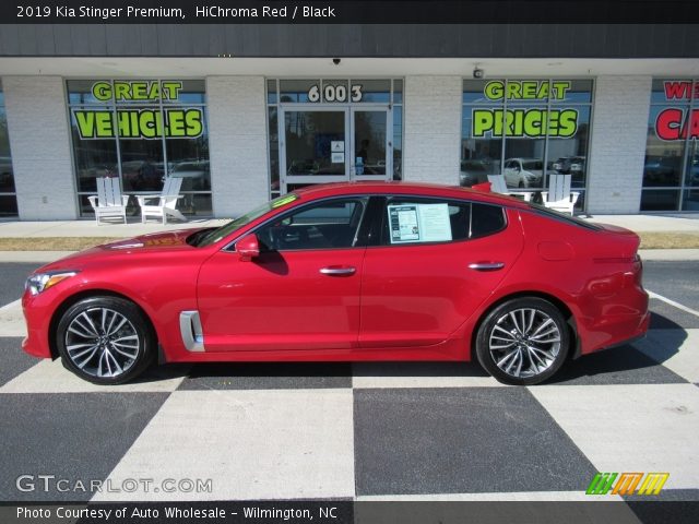 2019 Kia Stinger Premium in HiChroma Red