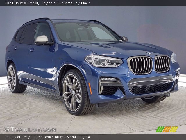 2021 BMW X3 M40i in Phytonic Blue Metallic
