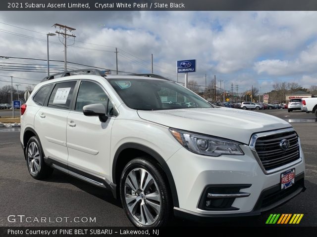 2021 Subaru Ascent Limited in Crystal White Pearl