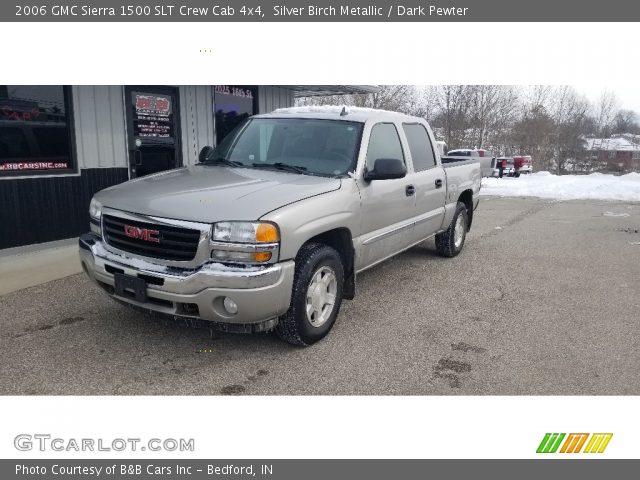 2006 GMC Sierra 1500 SLT Crew Cab 4x4 in Silver Birch Metallic