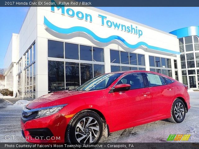 2017 Honda Civic EX Sedan in Rallye Red