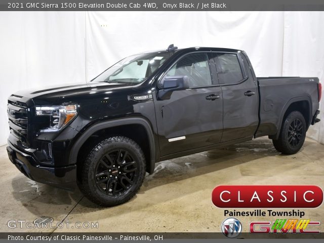 2021 GMC Sierra 1500 Elevation Double Cab 4WD in Onyx Black