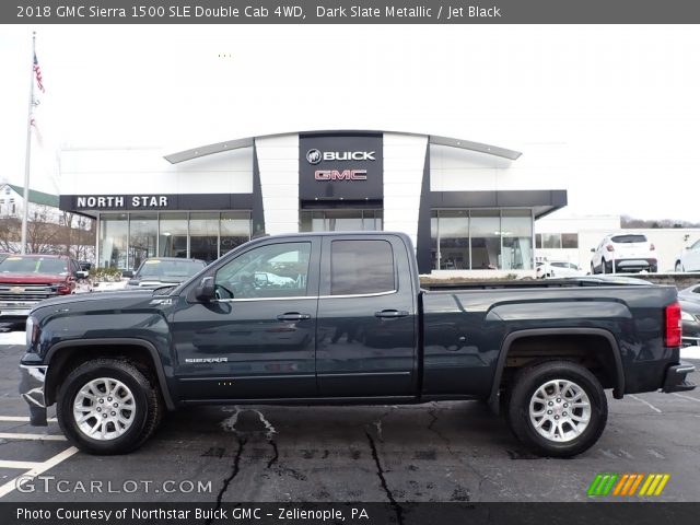 2018 GMC Sierra 1500 SLE Double Cab 4WD in Dark Slate Metallic