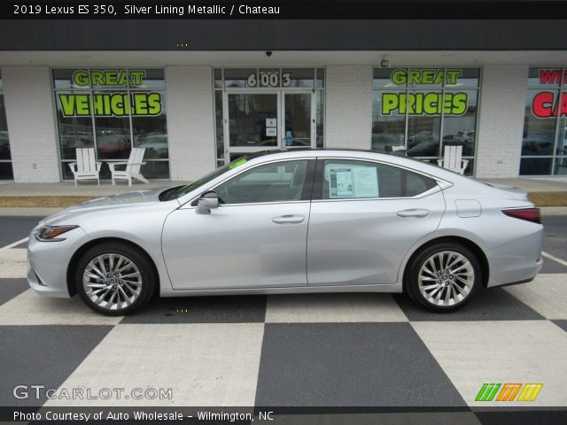 2019 Lexus ES 350 in Silver Lining Metallic