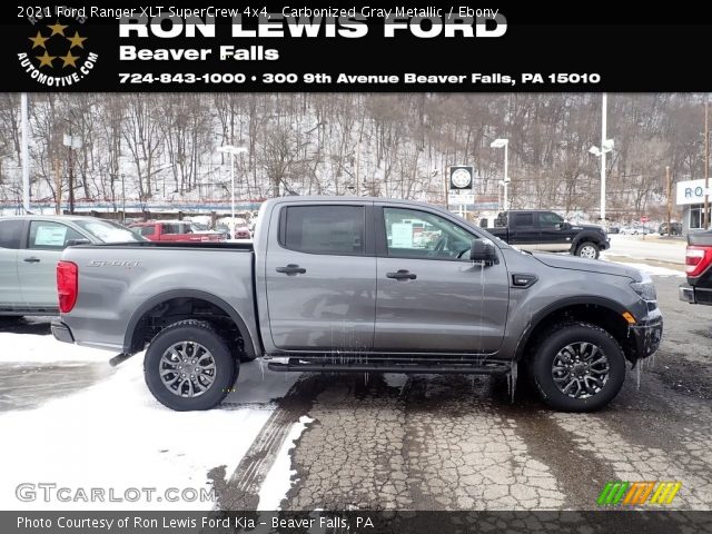 2021 Ford Ranger XLT SuperCrew 4x4 in Carbonized Gray Metallic