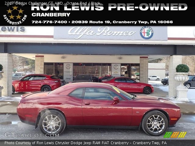 2017 Dodge Challenger GT AWD in Octane Red