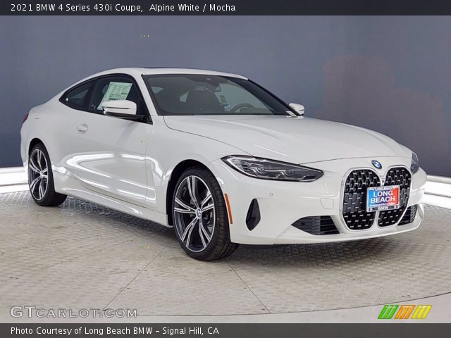 2021 BMW 4 Series 430i Coupe in Alpine White
