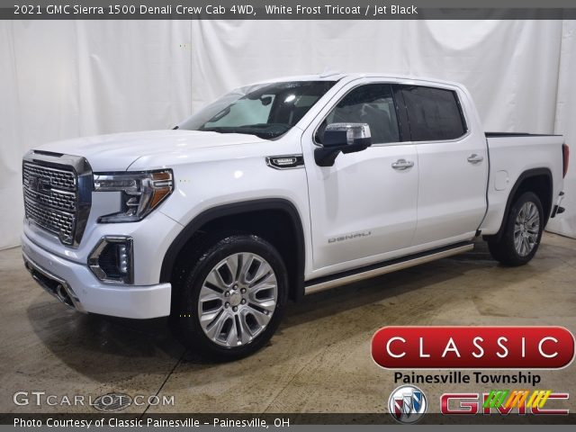 2021 GMC Sierra 1500 Denali Crew Cab 4WD in White Frost Tricoat