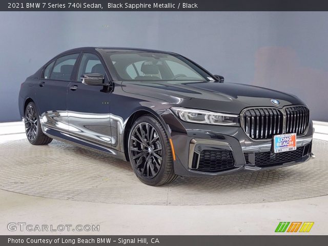 2021 BMW 7 Series 740i Sedan in Black Sapphire Metallic