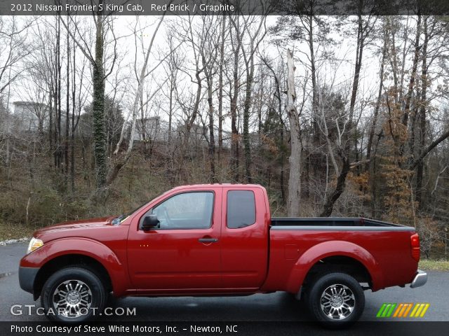 2012 Nissan Frontier S King Cab in Red Brick