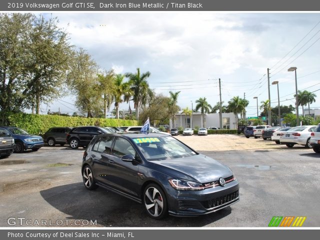 2019 Volkswagen Golf GTI SE in Dark Iron Blue Metallic