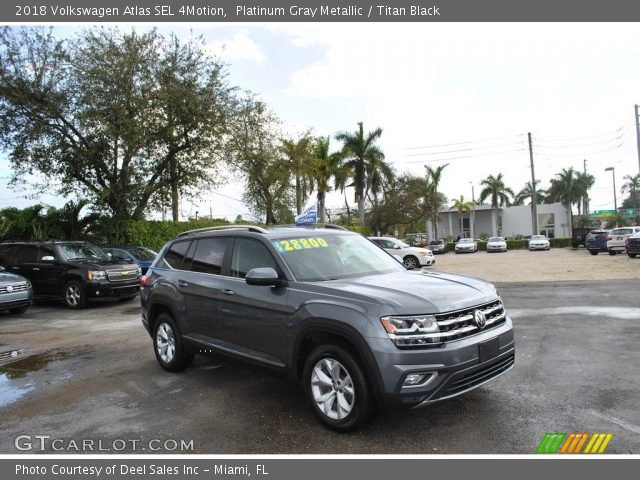 2018 Volkswagen Atlas SEL 4Motion in Platinum Gray Metallic