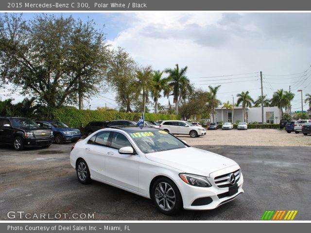 2015 Mercedes-Benz C 300 in Polar White