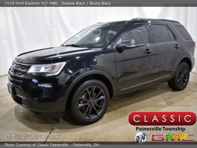 2018 Ford Explorer XLT 4WD in Shadow Black