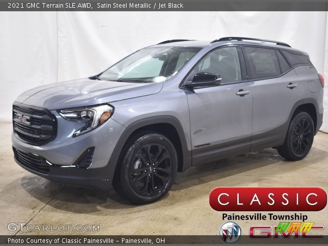 2021 GMC Terrain SLE AWD in Satin Steel Metallic