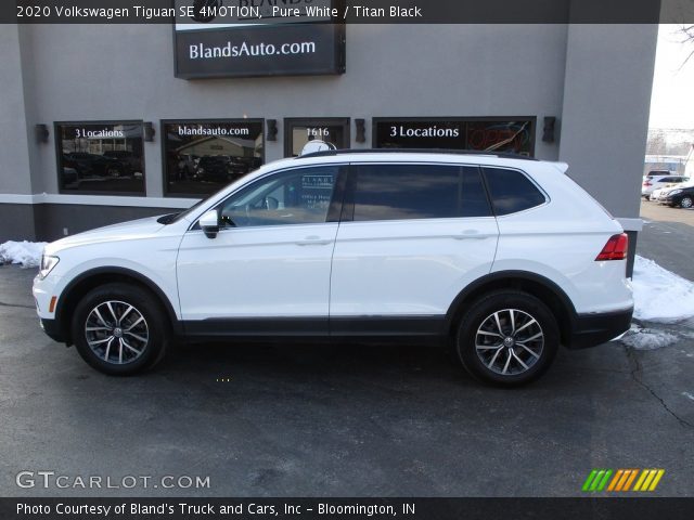2020 Volkswagen Tiguan SE 4MOTION in Pure White