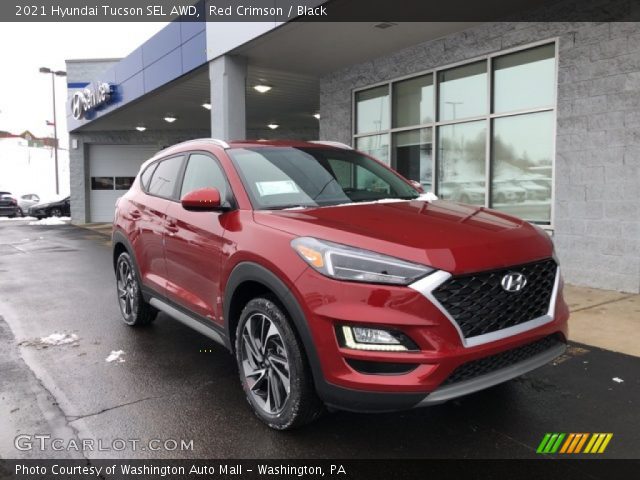 2021 Hyundai Tucson SEL AWD in Red Crimson