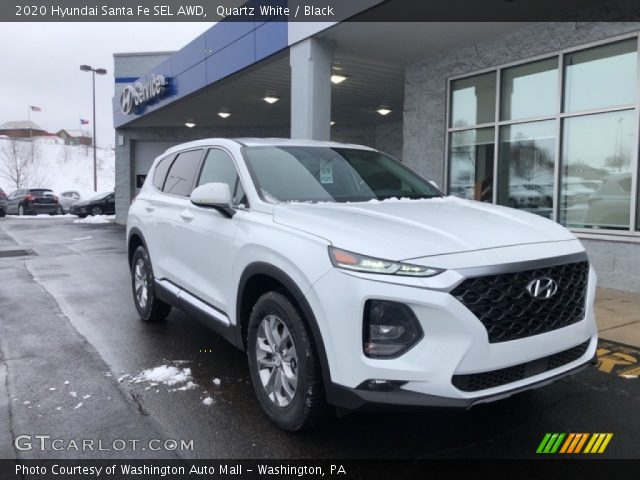 2020 Hyundai Santa Fe SEL AWD in Quartz White