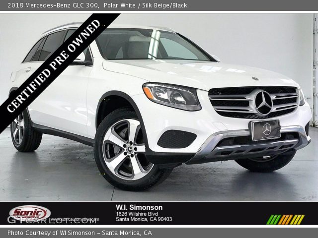 2018 Mercedes-Benz GLC 300 in Polar White