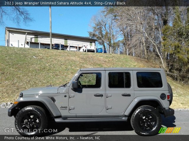 2021 Jeep Wrangler Unlimited Sahara Altitude 4x4 in Sting-Gray