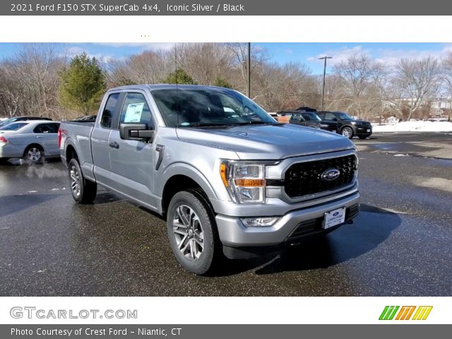2021 Ford F150 STX SuperCab 4x4 in Iconic Silver