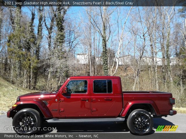 2021 Jeep Gladiator High Altitude 4x4 in Snazzberry Pearl