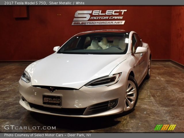 2017 Tesla Model S 75D in Silver Metallic