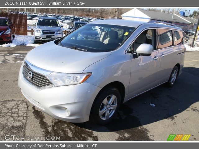2016 Nissan Quest SV in Brilliant Silver