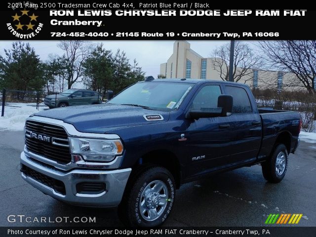 2021 Ram 2500 Tradesman Crew Cab 4x4 in Patriot Blue Pearl
