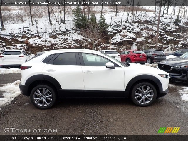 2021 Mazda CX-30 Select AWD in Snowflake White Pearl Mica