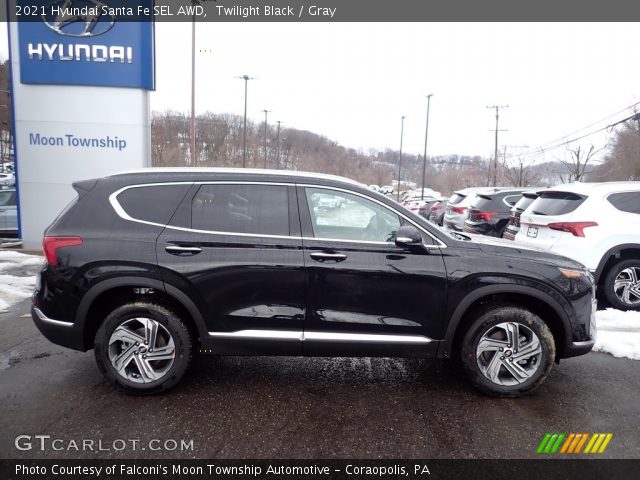 2021 Hyundai Santa Fe SEL AWD in Twilight Black