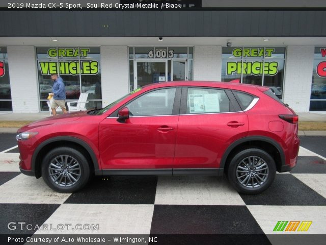2019 Mazda CX-5 Sport in Soul Red Crystal Metallic